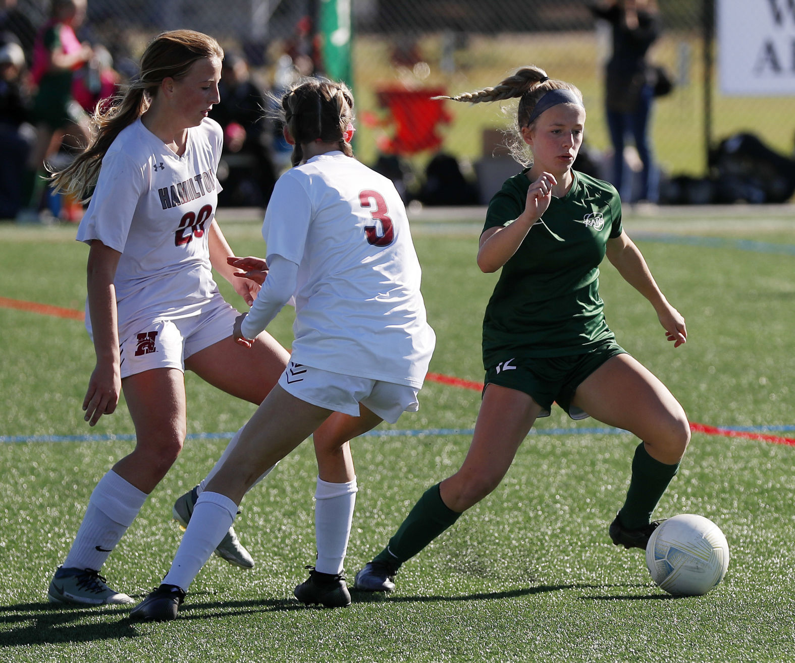 Central v Hamilton girls soccer